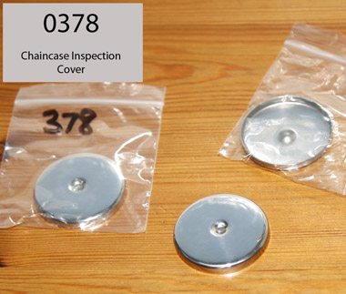 Chaincase inspection caps